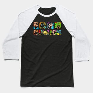 ECRU COMICS LOGO Baseball T-Shirt